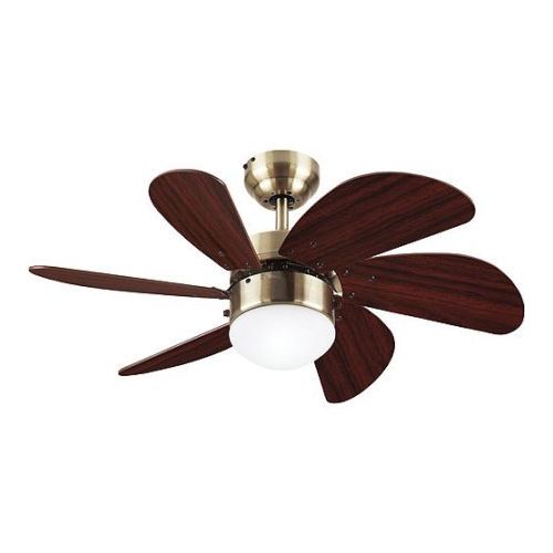  Westinghouse NEW 30 Turbo Swirl Ceiling FanLamp, Antique Brass