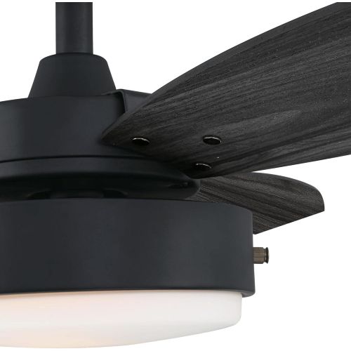  Westinghouse Lighting 7305000 Alloy Ceiling Fan, 42, Matte Black