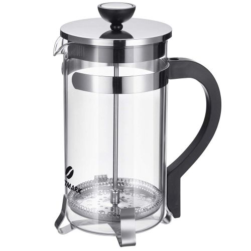  Westmark 24722260 Kaffeebereiter French Press Brasilia, 1000 ml, 18/8 Edelstahl