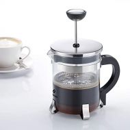 Westmark Kaffeebereiter French Press, 1 Liter, Glas/Rostfreier Edelstahl, Brasilia, Silber/Schwarz, 24702260