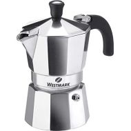 Westmark Espressokocher, Fuer 3 Espressotassen, Aluminium, Brasilia, Silber/schwarz, 24602260