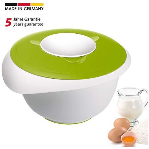  Visit the Westmark Store Westmark Plastic Mixing Bowl with Splash Guard Lid and Pouring Spout