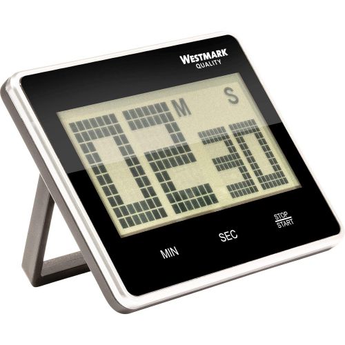  [아마존베스트]Westmark Digital Magnetic Kitchen Timer, Up to 99 Minutes, Plastic, Big, Anthracite/Silver, 10912280