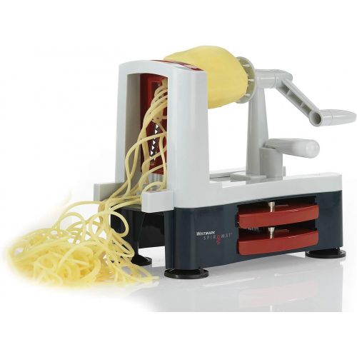  Westmark Stainless Steel Tri-Blade Vegetable Spiral Slicer Spiralizer