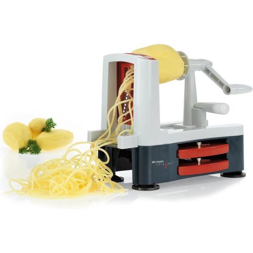  Westmark Stainless Steel Tri-Blade Vegetable Spiral Slicer Spiralizer