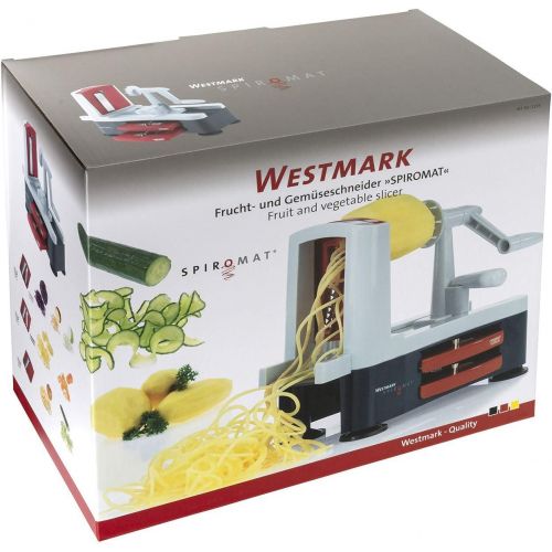  Westmark Stainless Steel Tri-Blade Vegetable Spiral Slicer Spiralizer