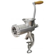 Weston #10 Manual Tinned Meat Grinder and Sausage Stuffer (36-1001-W), 4.5mm & 10mm plates, + 3 sausage funnels