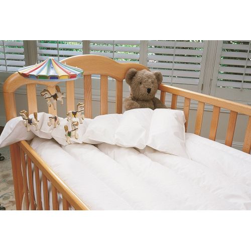  Westport Home Just for Baby White Down Comforter White  Crib