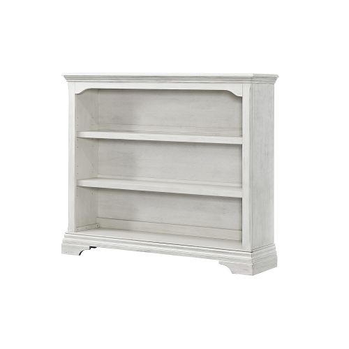  Westwood Design Olivia Convertible Hutch Bookcase, Brushed White