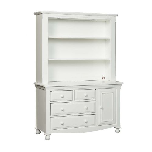  Westwood Design Monterey Bedford Baby Combo Hutch with Touchlights,White