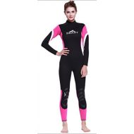 Men and Women 3mm Full Suit Flatlock Stitching Jumpsuit Wetsuits Full Body Sports Skins - Diving, Snorkeling & Swimming