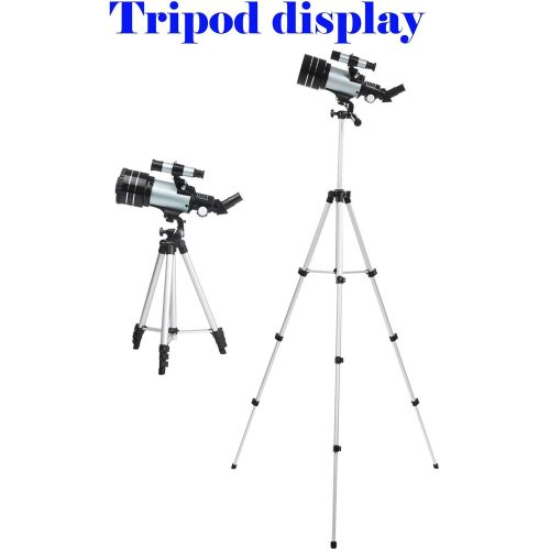  [아마존베스트]Wffo Professional Astronomy Telescope for Adults and Kids, High Bracket High Magnification High Definition Night Vision Entry Stargazing Telescope for Beginner