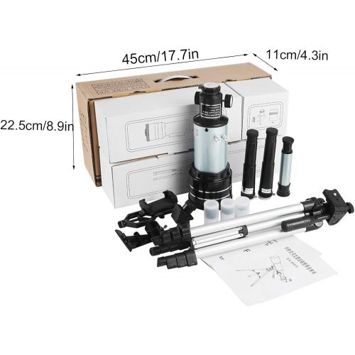  [아마존베스트]Wffo Professional Astronomy Telescope for Adults and Kids, High Bracket High Magnification High Definition Night Vision Entry Stargazing Telescope for Beginner