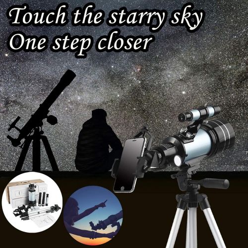  [아마존베스트]Wffo Professional Astronomy Telescope for Adults and Kids, High Bracket High Magnification High Definition Night Vision Entry Stargazing Telescope for Beginner