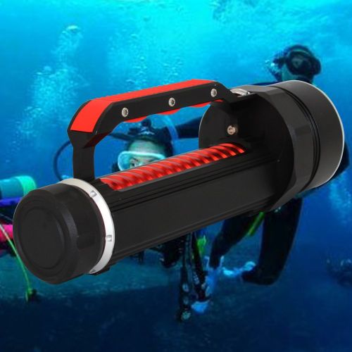  Whaitfire Professional Scuba Diving Lights Torch, 395nm UV Ultraviolet Light Diving Flashlight, Batteries and Charger Included