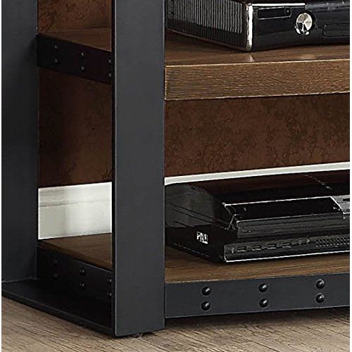  Whalen Furniture Santa Fe 3-in-1 TV Stand