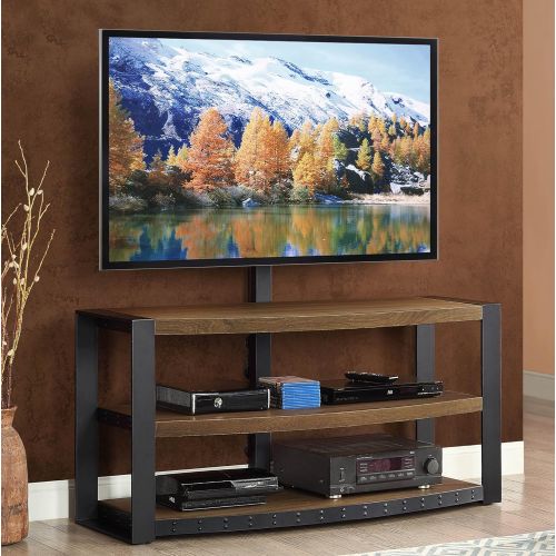  Whalen Furniture Santa Fe 3-in-1 TV Stand