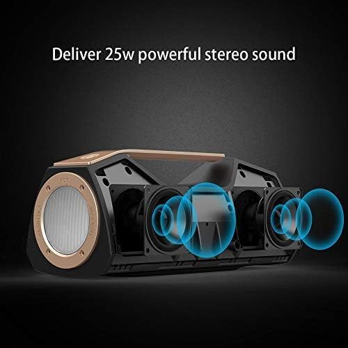  Wharfedale Portable Bluetooth 4.2 Speaker with Loud Stereo Sound,Waterproof,Rich Bass, 20-Hour Playtime,50 ft Bluetooth Range, Perfect Bluetooth Speaker for iPhone, Samsung and Mor