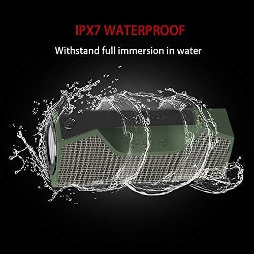  Wharfedale Portable Bluetooth 4.2 Speaker with Loud Stereo Sound,Waterproof,Rich Bass, 20-Hour Playtime,50 ft Bluetooth Range, Perfect Bluetooth Speaker for iPhone, Samsung and Mor