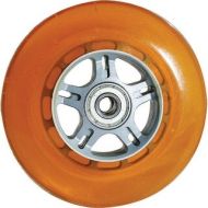 Wheel curb dog scooter orange w/bearings