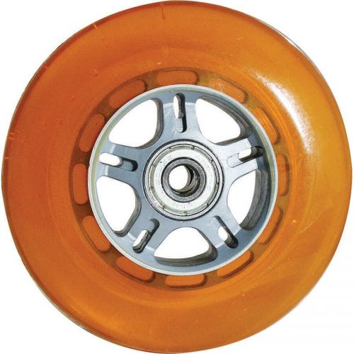  Wheel curb dog scooter orange wbearings