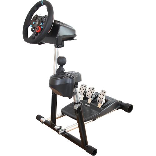  Wheel Stand Pro SuperG with RGS shifter mount Compatible With Logitech G29 G923 G920 G27 G25 Wheels, Deluxe, Wheel and Pedals Not included.