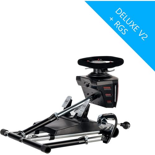  [아마존베스트]Wheel Stand Pro SuperTX Deluxe Wheel Stand w/ RGS & GTS. Compatible With Thrustmaster T300RS, TX Leather, T150/T150 Pro/TMX/TMX Pro, GT, TX458, TS-W, TS-PC & T500RS. V2. Wheel & Pe