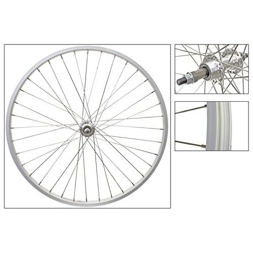  Wheel Master Rear 26 x 1.75/2.125, Silver, Alloy, B/O, 5/6/7 sp, 36H, SS14g Spokes