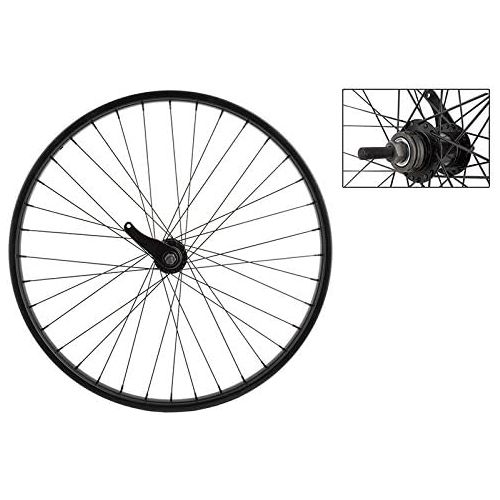  WheelMaster Rear Bicycle Wheel, 26x1.75 STL BK 36 KT CB 110mm 14gBK