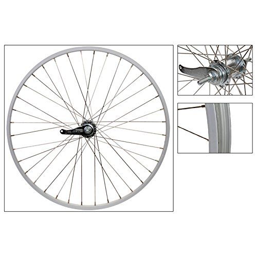  Wheel Master KT-305 Coaster Brake Rear Wheel 26 x 1.75/2.125, Silver, Alloy, 14g SS Spokes, w/Trim Kit