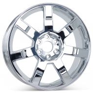 Wheelership New 22 x 9 Replacement Wheel for Cadillac Escalade 2007-2013 Rim Chrome 5309