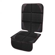 [아마존 핫딜]  [아마존핫딜]Car Seat Protector and Kick Mat Car Seat Organizer, Whew Waterproof Padding Protector for Baby Convertible Car Seat with Backseat Organizer (Car Seat Protector)