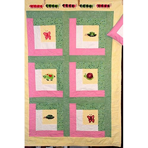  Whimsy by Rae Baby Quilt with Pillow