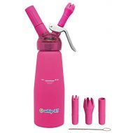 Whip-it%21 Whip-it! Sv Plus-03 Professional Plus 1/2-liter Whipped-cream Dispenser, Pink: Kitchen & Dining