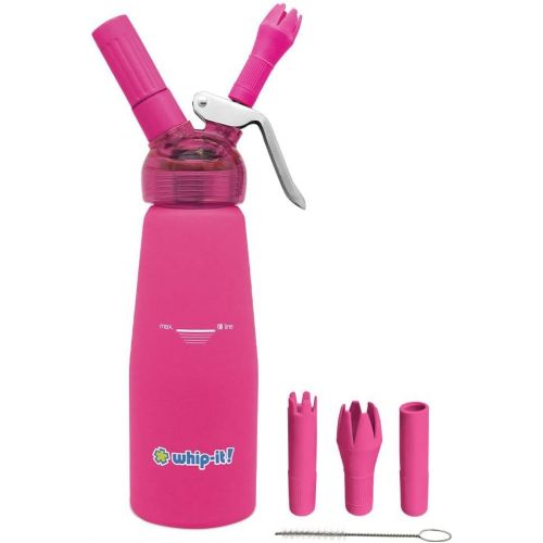  Whip-it%21 Whip-it! Sv Plus-03 Professional Plus 1/2-liter Whipped-cream Dispenser, Pink: Kitchen & Dining