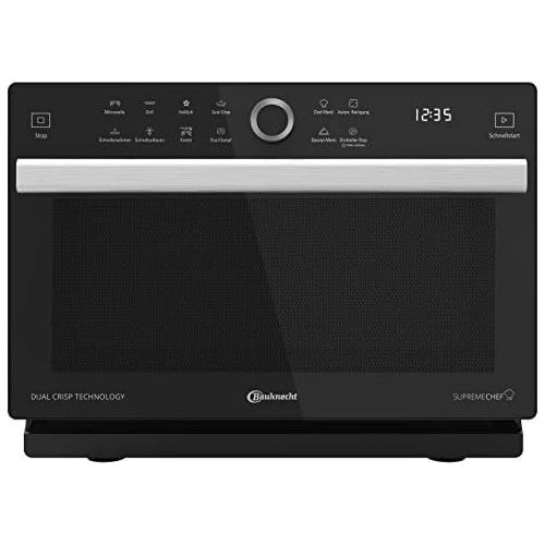  Whirlpool Bauknecht MW 339 SB 5in1-Multifunktionsmikrowelle Supreme Chef / 49 cm / Heissluft / CrispFry