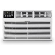 Whirlpool 14,000 BTU 230V Through-The-Wall Air Conditioner, Dehumidifer AC for Rooms up to 700 Sq.Ft Remote Control Digital Display 24H Timer WHAT142-2AW, 14000, White