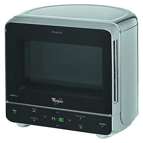  [아마존베스트]Whirlpool Max 34 SL microwave / 700 W / 13 L cooking chamber / super compact design particularly space-saving in corners / quick defrosting function