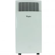 Whirlpool 8,000 BTU Single-Exhaust Portable Air Conditioner with Remote Control in White
