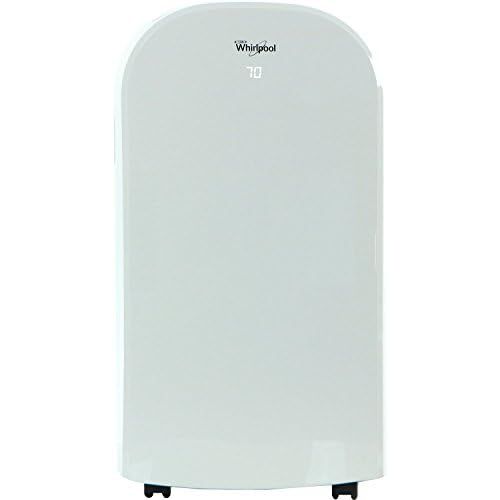  Whirlpool 14,000 BTU Single-Exhaust Portable Air Conditioner with Remote Control in White