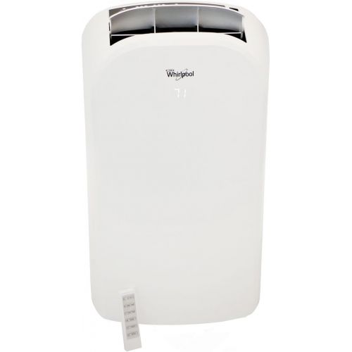  Whirlpool 14,000 BTU Single-Exhaust Portable Air Conditioner with Remote Control in White