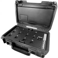 Whirlwind PB12-SKB 1-Line In/12-Mic Out Passive Press Box with SKB Case