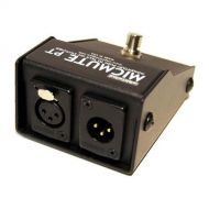 Whirlwind Micmute PT Push-to-Talk Pedal Design Switch, 1x XLR Female Input and 1x XLR Male Output Connectors