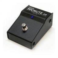 Whirlwind Micmute Push to Mute Latching Push On/Off Foot Pedal Mic Switch with XLR I/O Jack