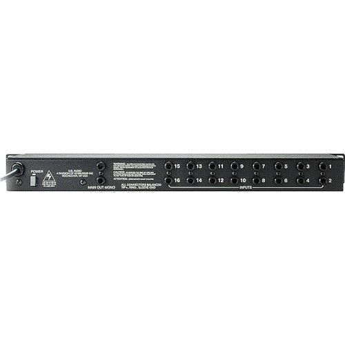  Whirlwind MIX-16 - 16 Channel Line Level Rackmount Mixer