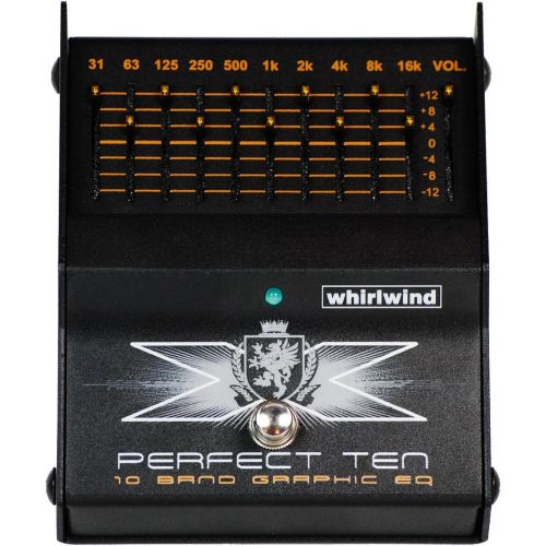  Whirlwind Perfect Ten 10-Band Graphic EQ Pedal