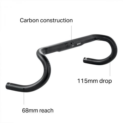  Whisky Parts Co. No.9 12F Carbon Drop Bar