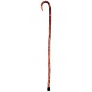 Whistle Creek 59 Hickory Moses Hiking Staff (Shepherds Staff / Walking Stick Cane)