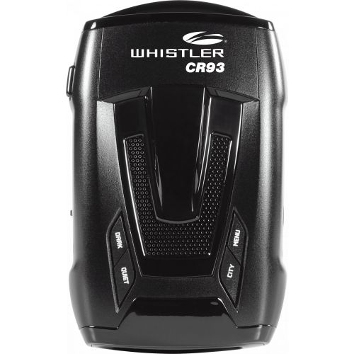  Whistler CR93 Optimum Performance Laser/Radar Detector w/ Internal GPS