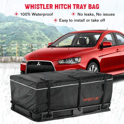  Whistler Hitch Bag - 100% Waterproof Large Hitch Tray Cargo Carrier Bag 59 x 24 x 24 (20 Cu Ft) + Storage Bag